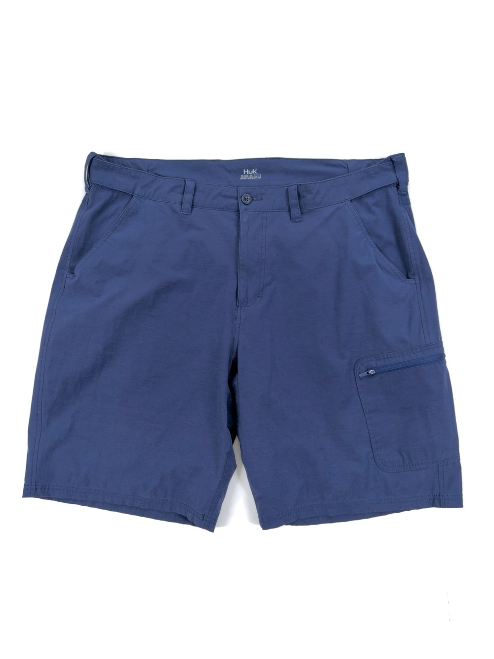 HUK Fishing Men's 3XL Next Level 10.5" Shorts Quick Dry Navy Blue